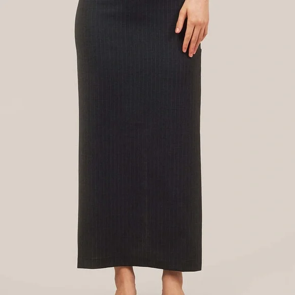 Paloma Wool Straight Pinstriped Skirt - Picture 3 of 7